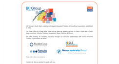 Desktop Screenshot of lkcgroup.com